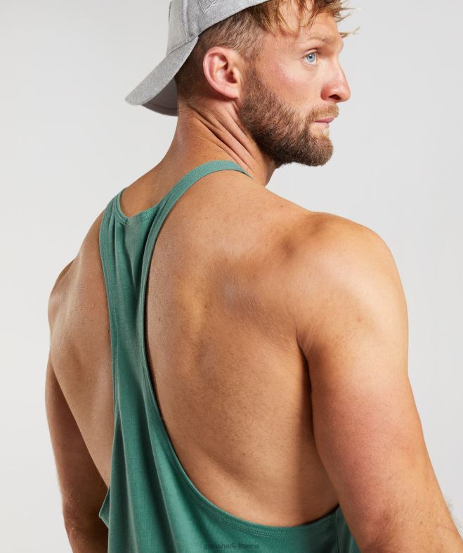 Gymshark longeron hérité vert hoya Hommes 6HF281024