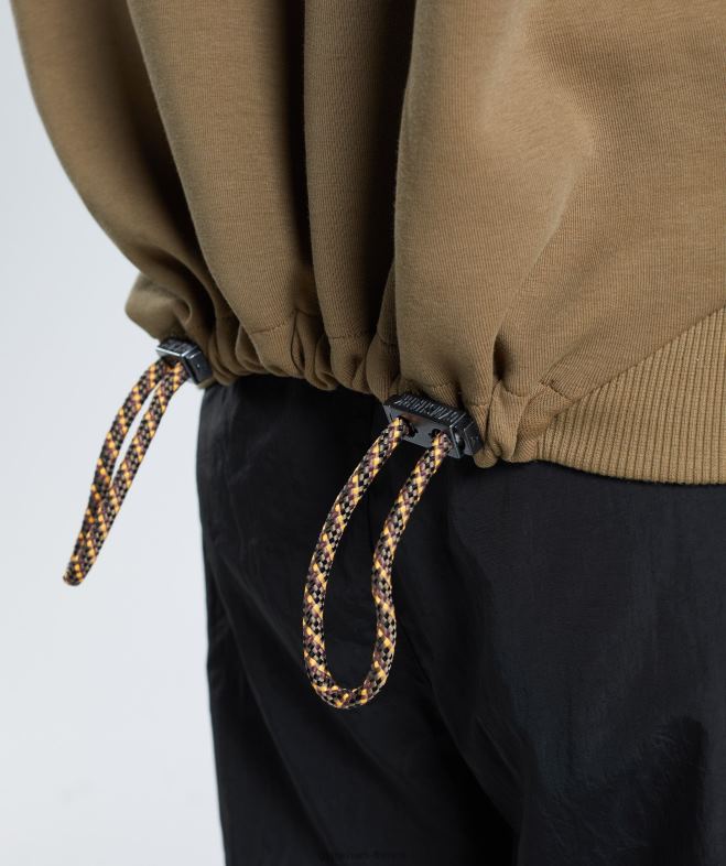 Gymshark reprendre l\équipe de transpiration flaque d\eau marron femmes 6HF28396