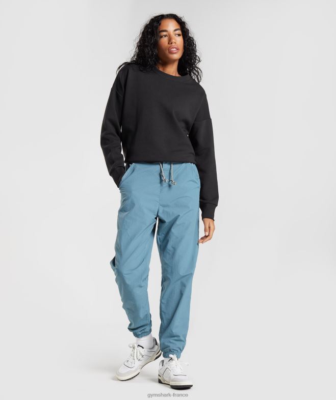 Gymshark reprendre l\équipe de transpiration noir femmes 6HF28348