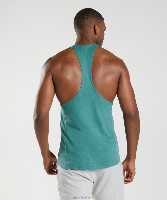 Gymshark réagir bleu ardoise Hommes 6HF28995