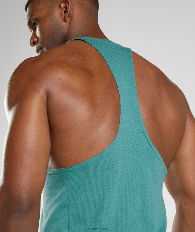 Gymshark réagir bleu ardoise Hommes 6HF28995