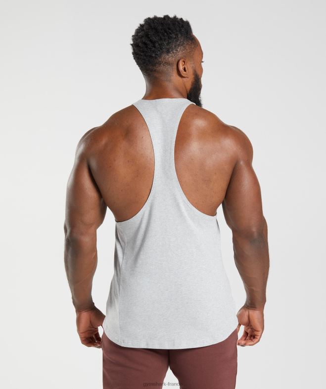 Gymshark réagir chiné à noyau gris clair Hommes 6HF28985