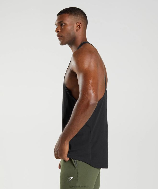 Gymshark réagir noir Hommes 6HF28984