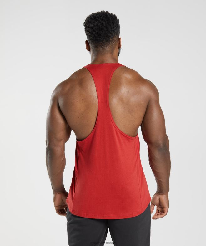 Gymshark réagir rouge salsa Hommes 6HF281023