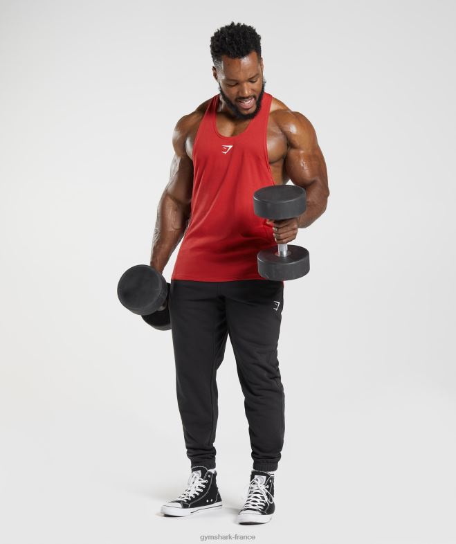 Gymshark réagir rouge salsa Hommes 6HF281023