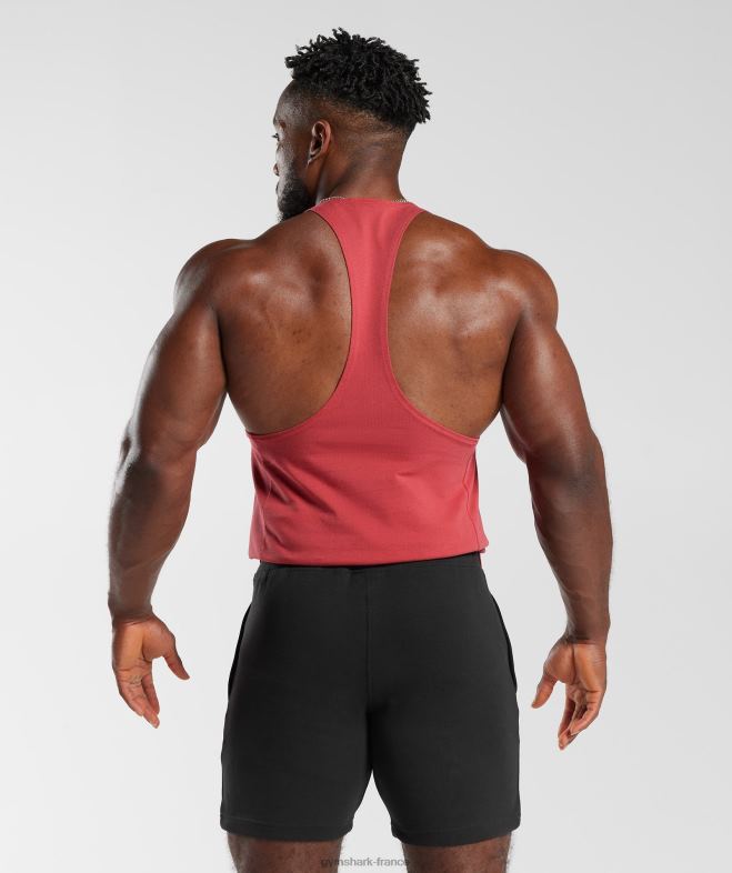 Gymshark réagir rouge séché au soleil Hommes 6HF281026