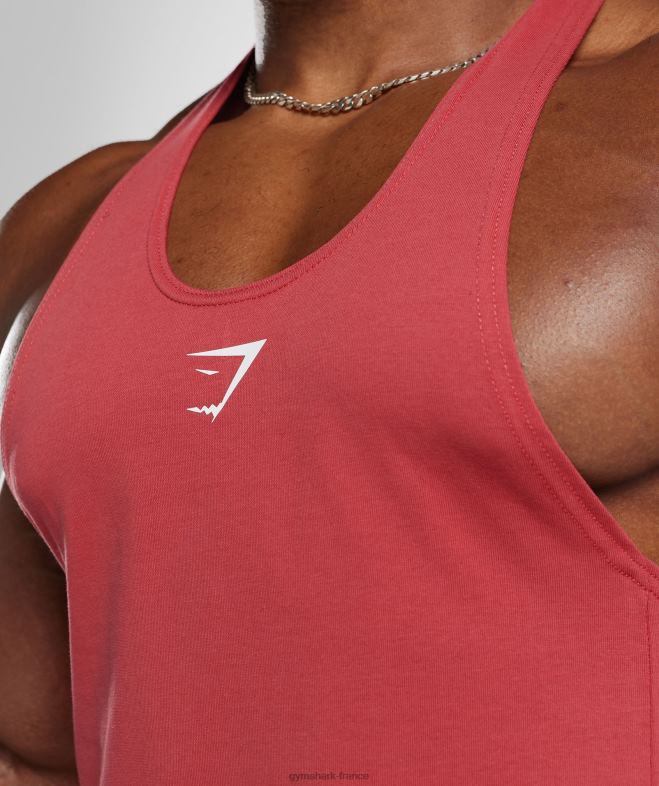 Gymshark réagir rouge séché au soleil Hommes 6HF281026