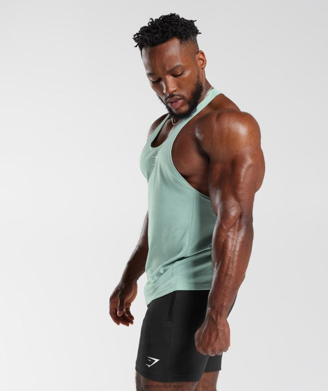 Gymshark réagir sarcelle de givre Hommes 6HF28993