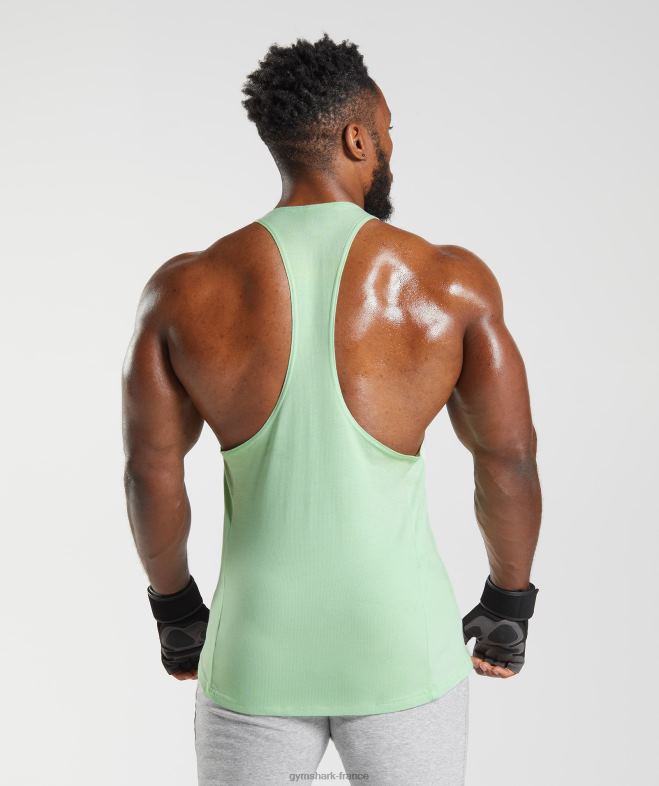 Gymshark réagir vert aloès Hommes 6HF28994