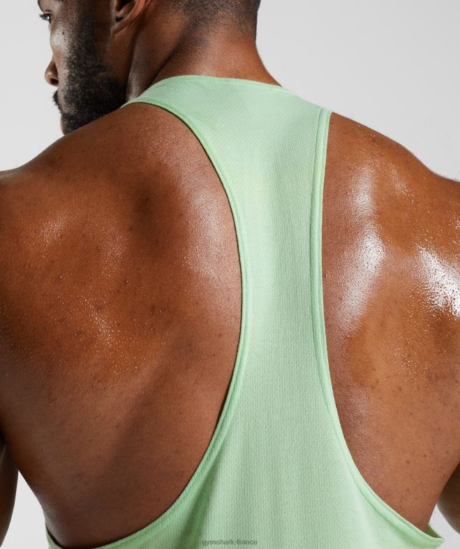 Gymshark réagir vert aloès Hommes 6HF28994