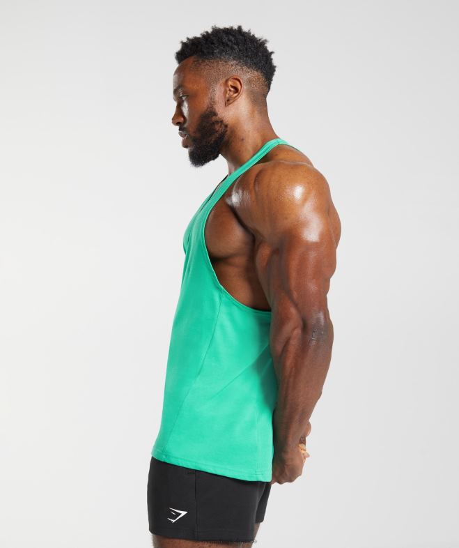 Gymshark réagir vert tropique Hommes 6HF28998
