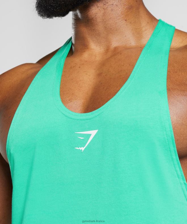 Gymshark réagir vert tropique Hommes 6HF28998