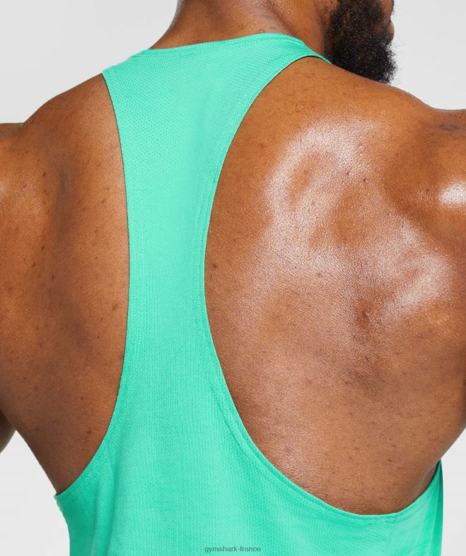 Gymshark réagir vert tropique Hommes 6HF28998