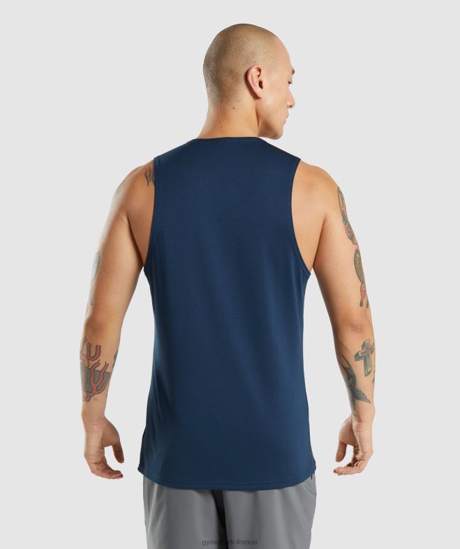 Gymshark réservoir d\arrivée marine Hommes 6HF28896