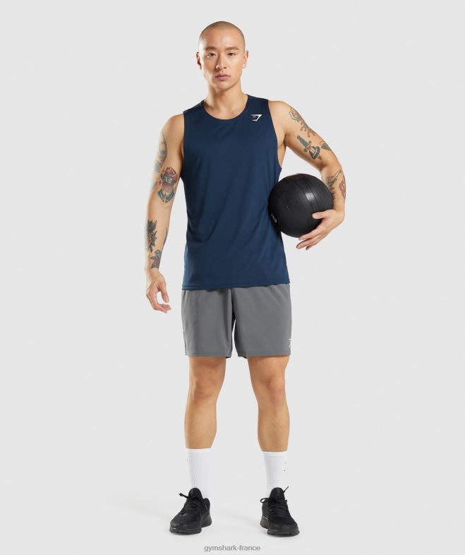 Gymshark réservoir d\arrivée marine Hommes 6HF28896