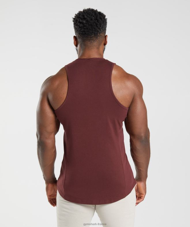 Gymshark réservoir de réaction marron cuit au four Hommes 6HF28916