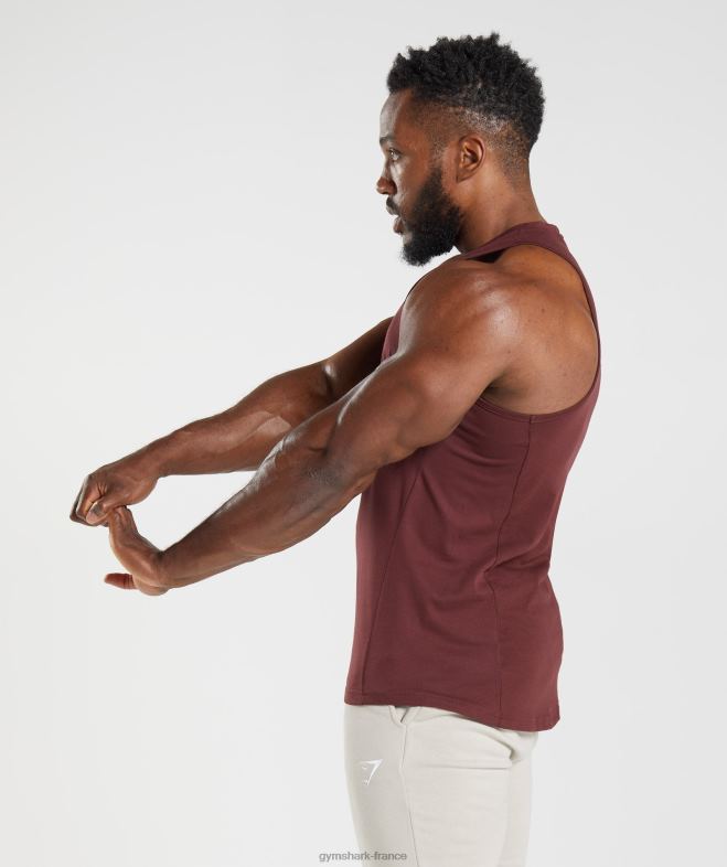 Gymshark réservoir de réaction marron cuit au four Hommes 6HF28916