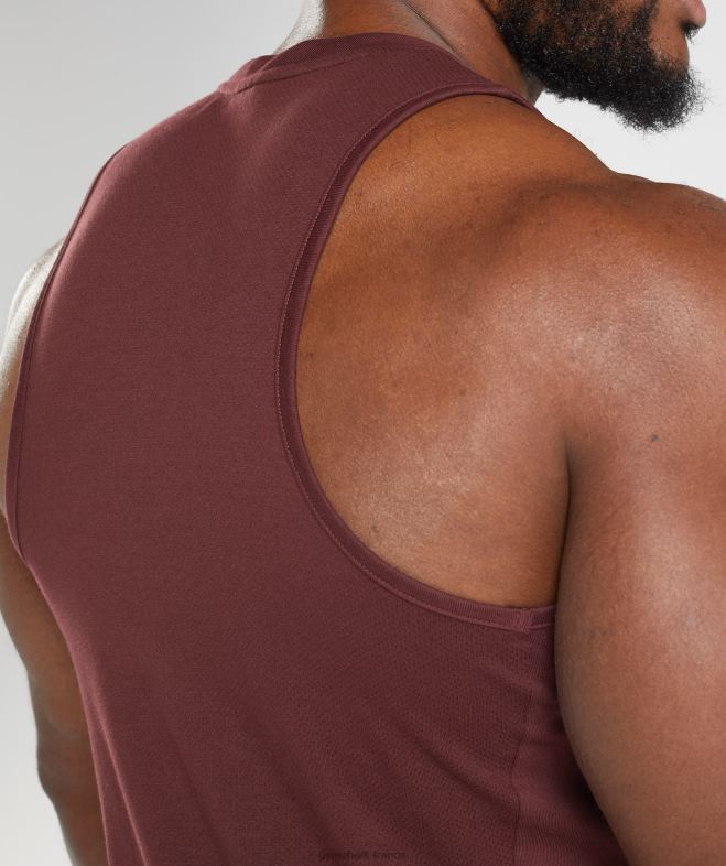 Gymshark réservoir de réaction marron cuit au four Hommes 6HF28916