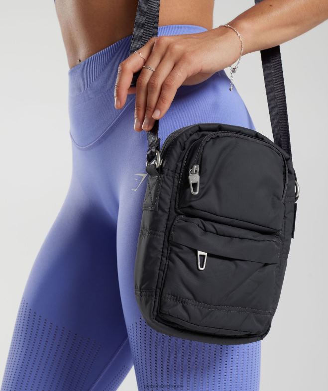 Gymshark sac à bandoulière style de vie gris onyx unisexe 6HF281083
