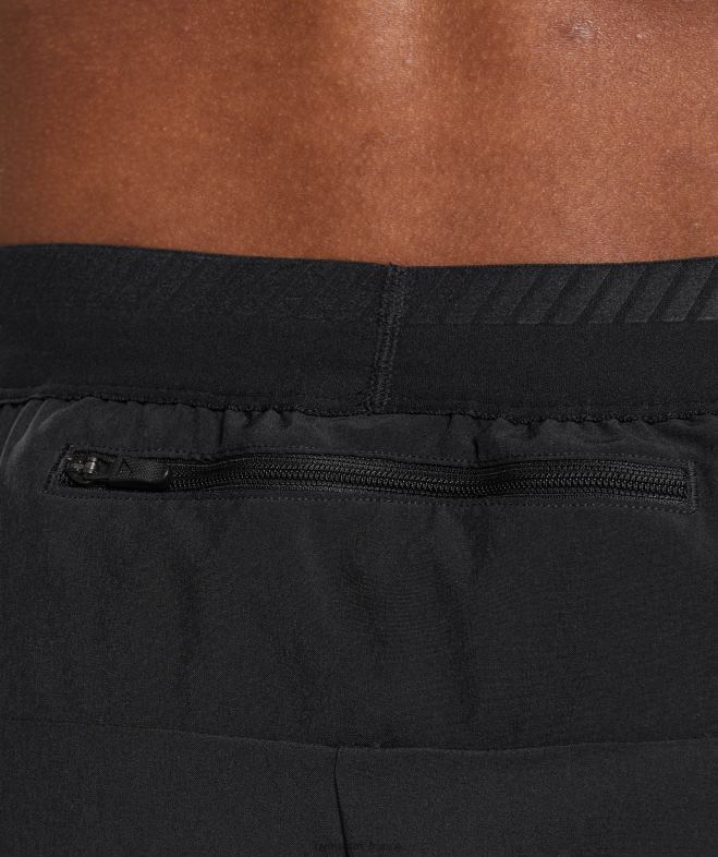 Gymshark short apex run 4 noir Hommes 6HF28523