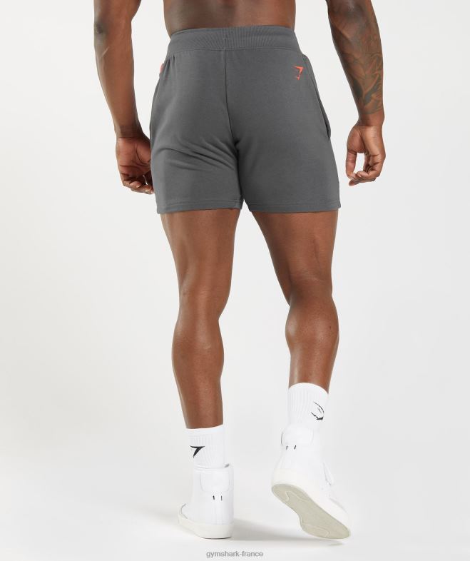 Gymshark short audacieux silhouette grise Hommes 6HF28532