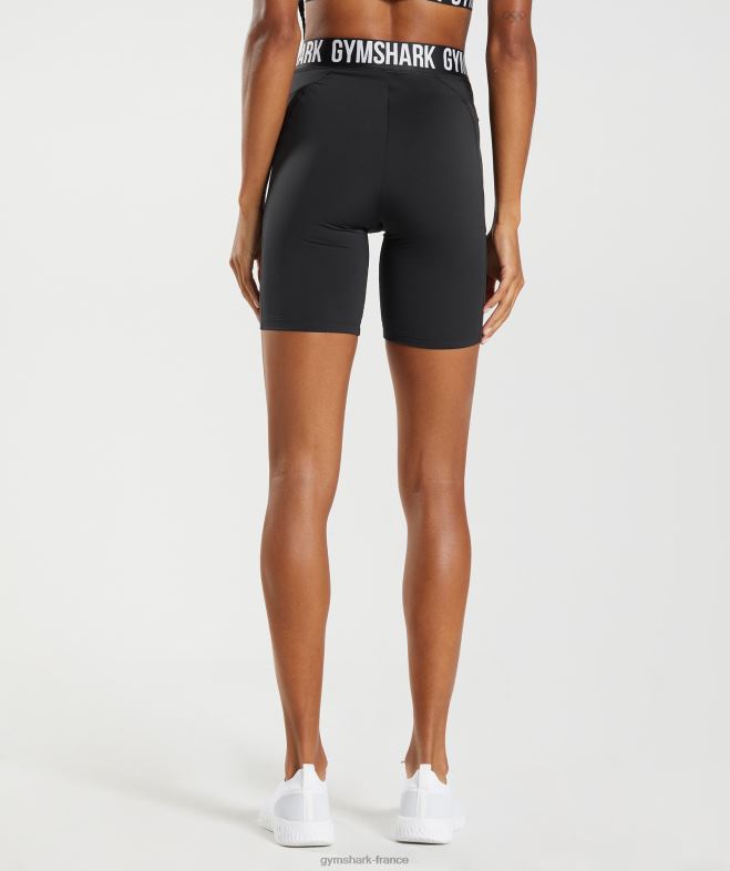 Gymshark short cycliste training brandmark noir femmes 6HF2890