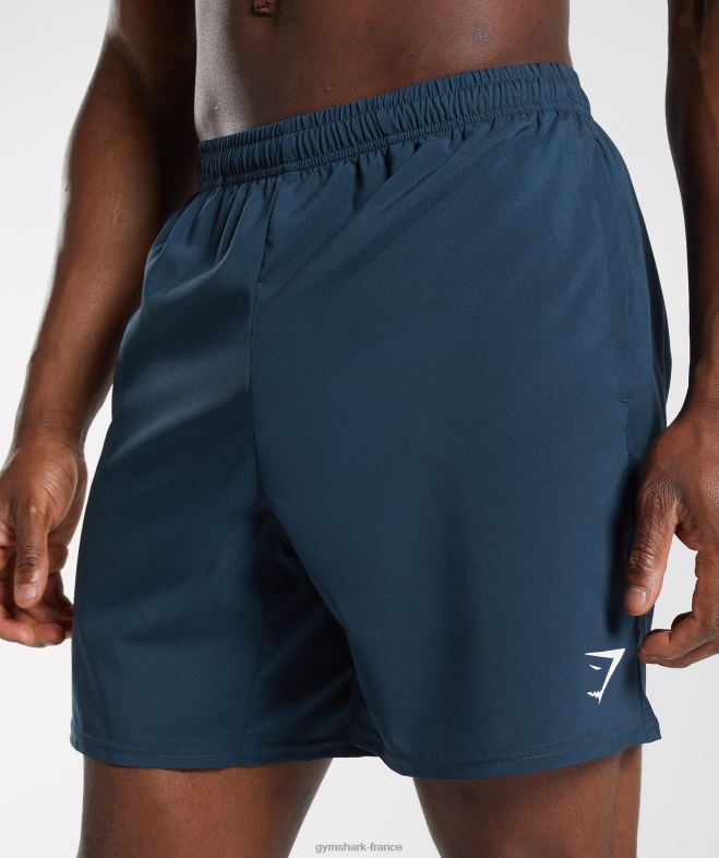 Gymshark short d\arrivée marine Hommes 6HF28533