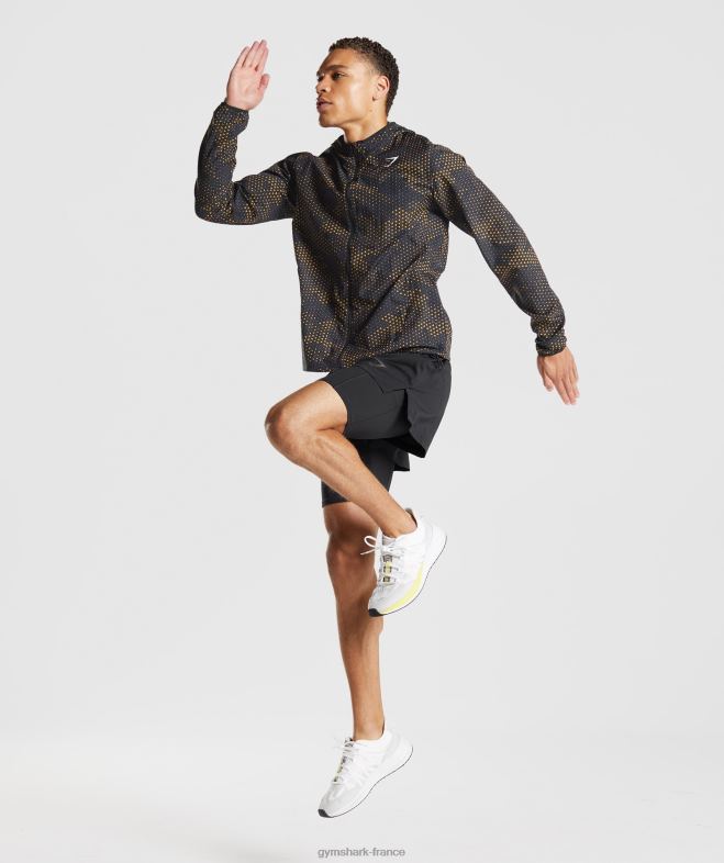 Gymshark short de contrôle noir Hommes 6HF28561