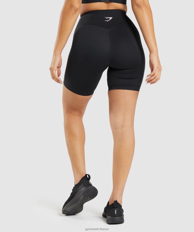 Gymshark short de cyclisme d\entraînement noir femmes 6HF2811