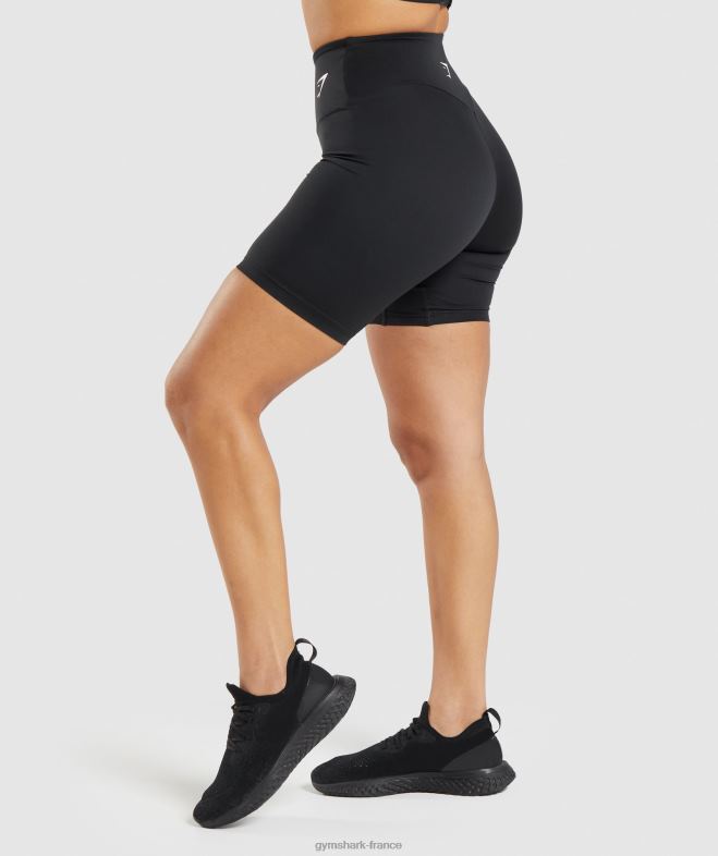 Gymshark short de cyclisme d\entraînement noir femmes 6HF2811