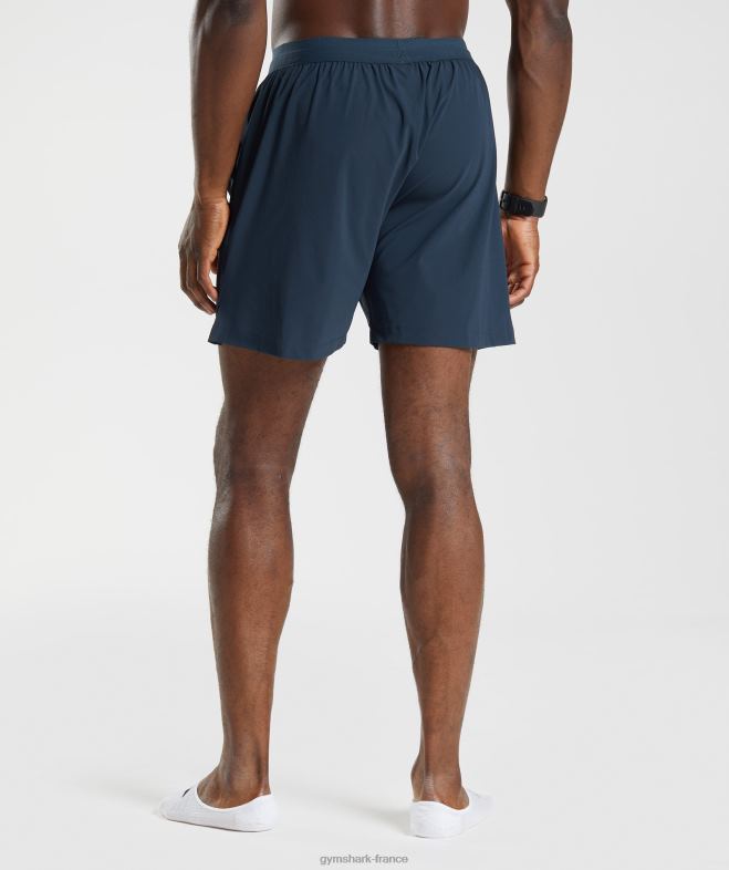 Gymshark short de studio marine Hommes 6HF28555