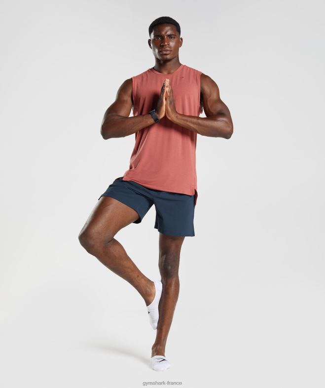 Gymshark short de studio marine Hommes 6HF28555