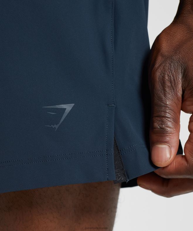 Gymshark short de studio marine Hommes 6HF28555