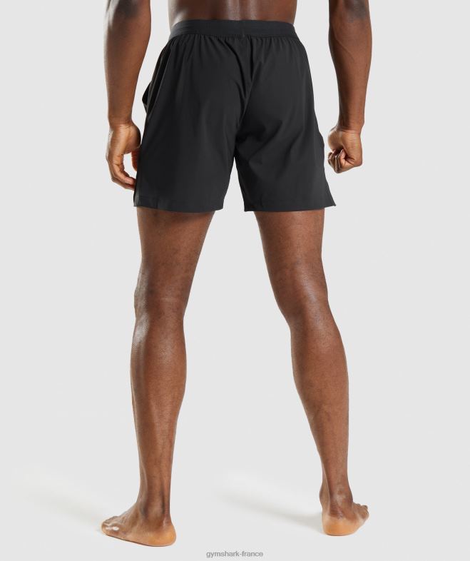 Gymshark short de studio noir Hommes 6HF28554