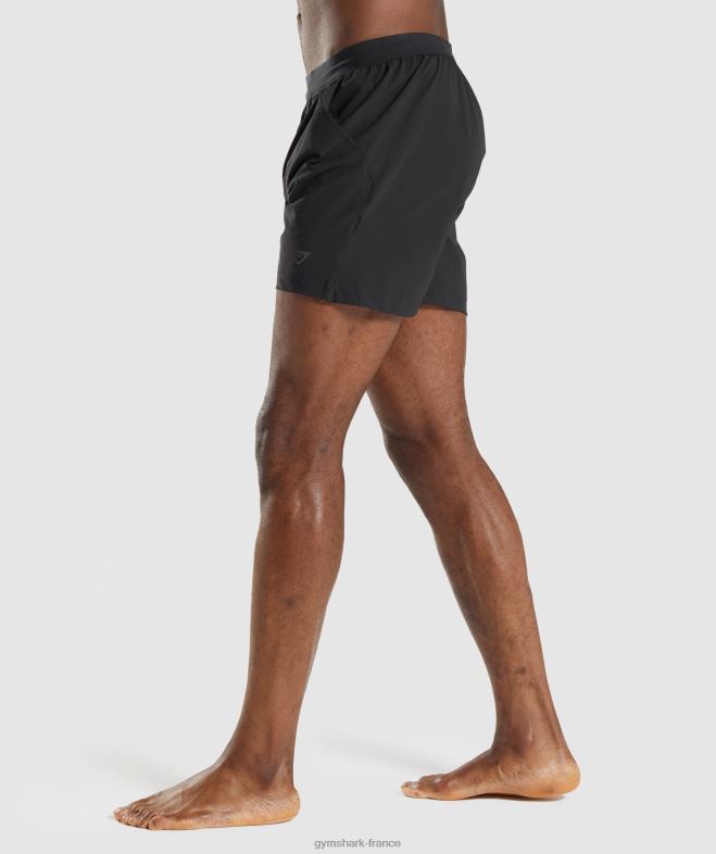 Gymshark short de studio noir Hommes 6HF28554