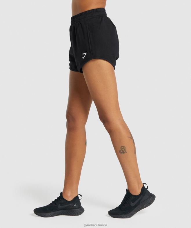 Gymshark short de survêtement d\entraînement noir femmes 6HF287