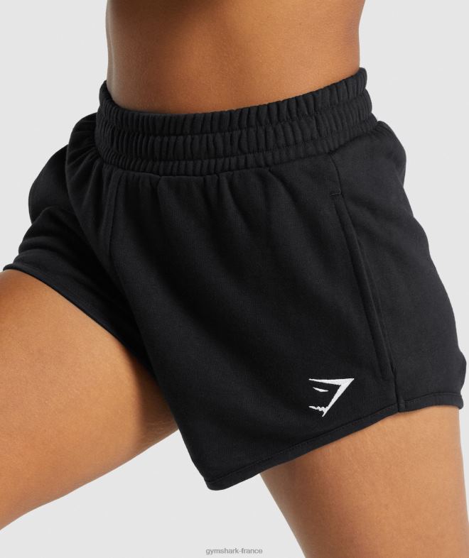 Gymshark short de survêtement d\entraînement noir femmes 6HF287
