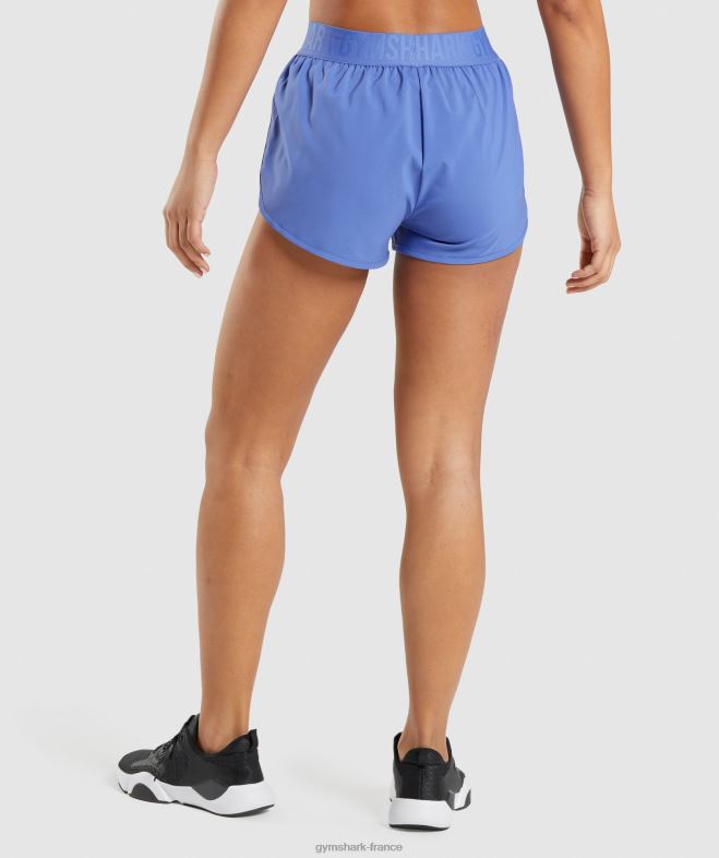 Gymshark short d\entraînement ample bleu cour femmes 6HF2884