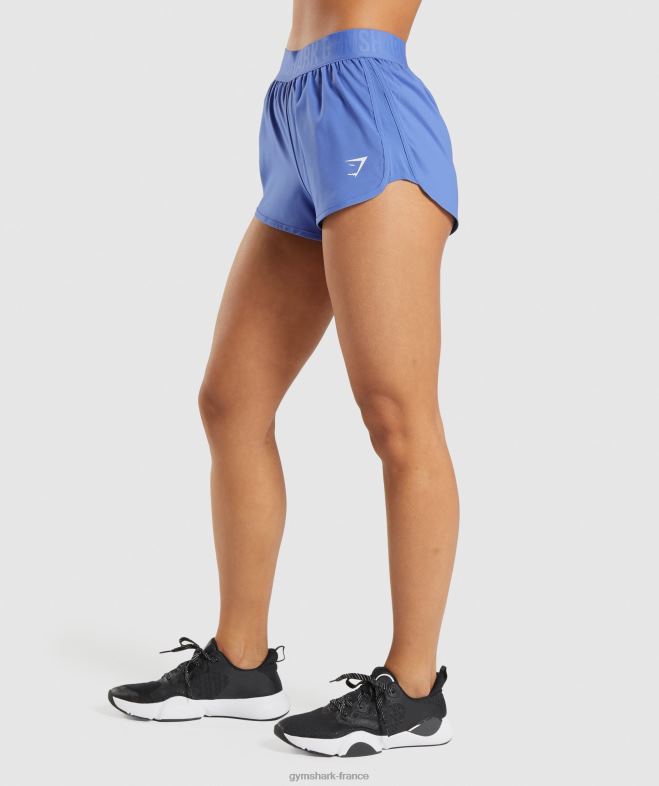 Gymshark short d\entraînement ample bleu cour femmes 6HF2884