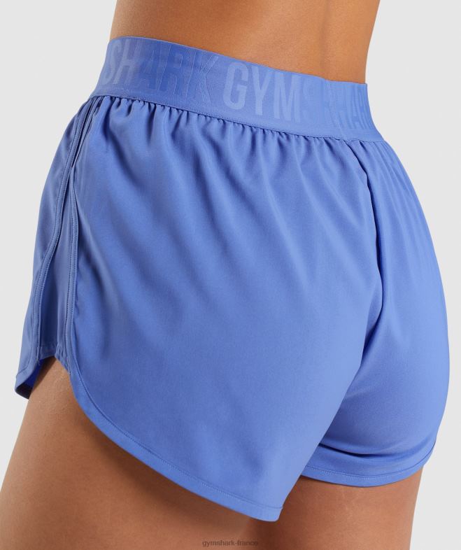 Gymshark short d\entraînement ample bleu cour femmes 6HF2884