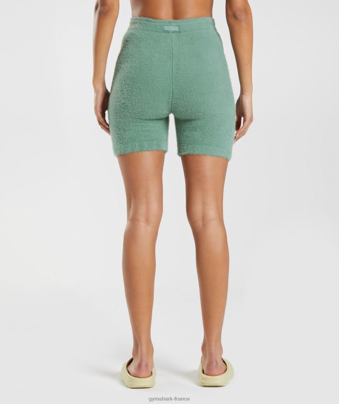 Gymshark short en maille à cils Whitney vert Feuille femmes 6HF2875