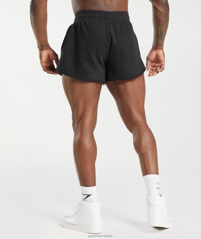 Gymshark short héritage noir Hommes 6HF28527