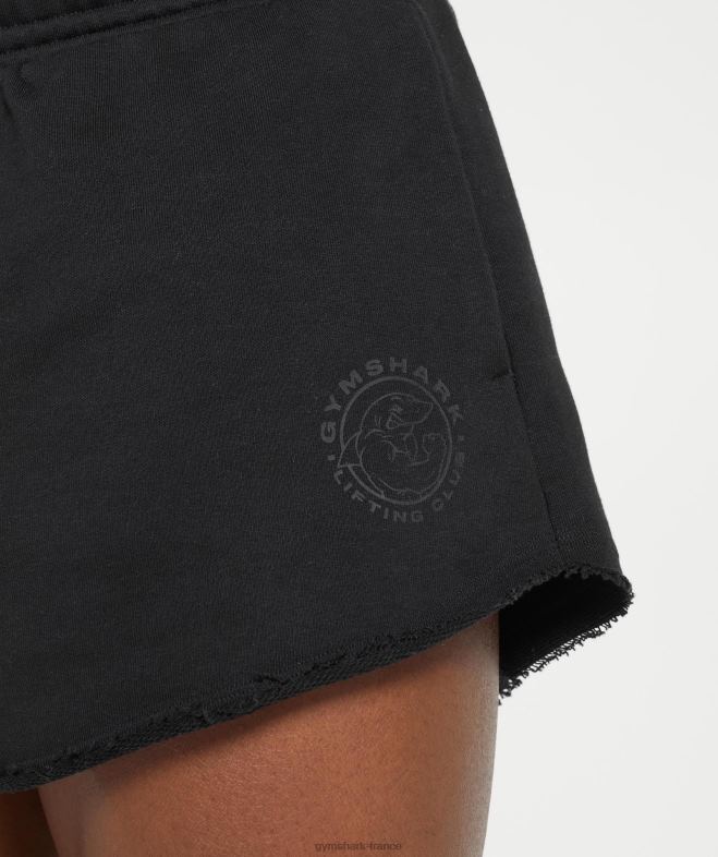 Gymshark short héritage noir Hommes 6HF28527