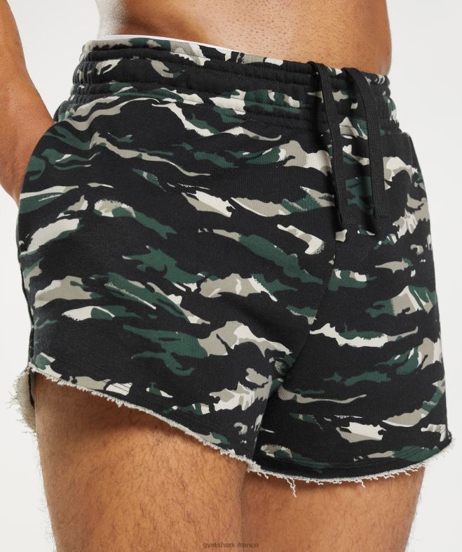 Gymshark short héritage vert obsidienne Hommes 6HF28557