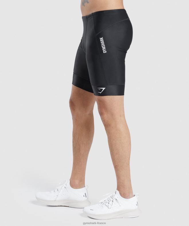 Gymshark short multi-points apex noir Hommes 6HF28563