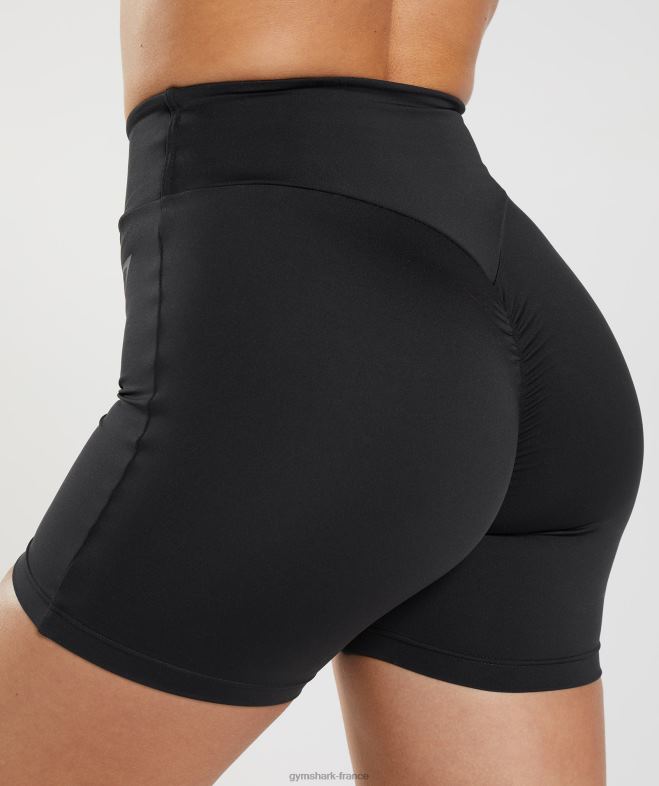 Gymshark short serré gs power original noir femmes 6HF281