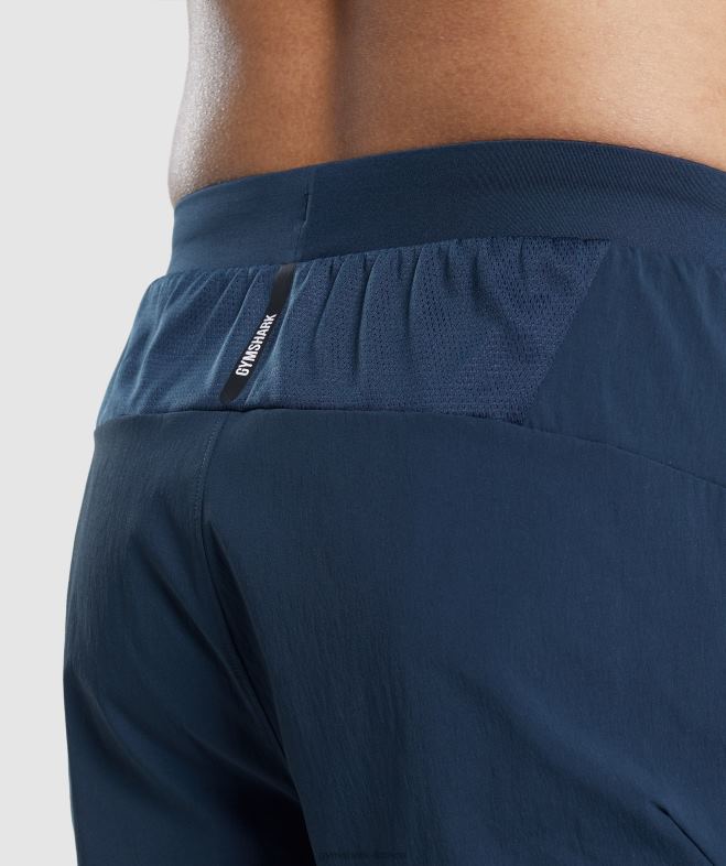 Gymshark short speed évoluer 5 marine Hommes 6HF28515