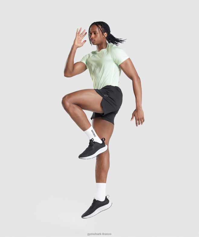 Gymshark short speed évoluer 5 noir Hommes 6HF28519