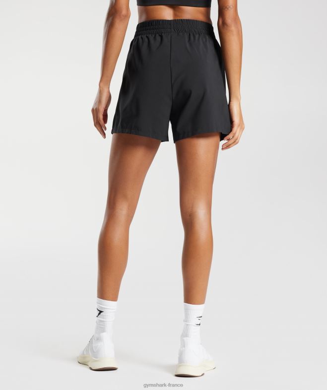 Gymshark short à poches tissées noir femmes 6HF2843