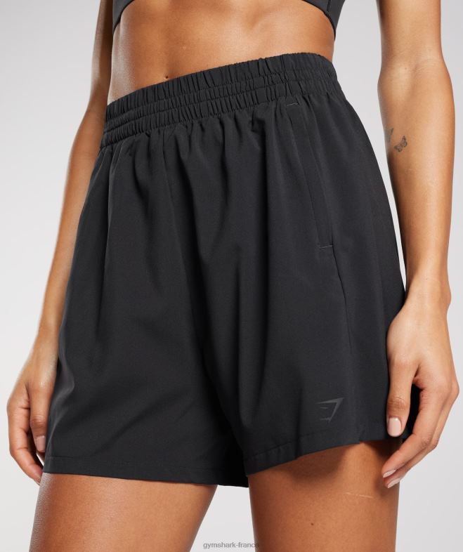 Gymshark short à poches tissées noir femmes 6HF2843